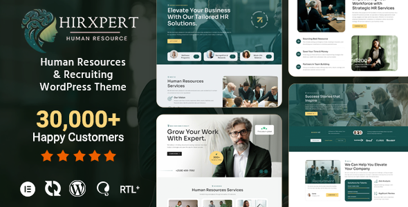 Hirxpert - Human Resources & Recruiting WordPress Theme