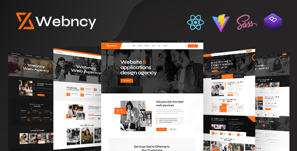 Webncy - Web Design Agency React Template