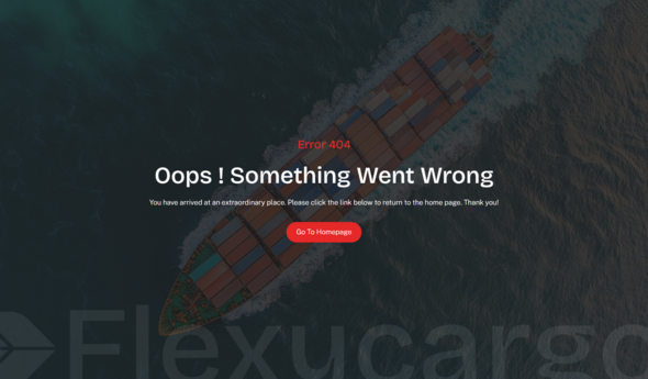 Flexycargo - Logistics & Cargo Transportation Elementor Template Kit
