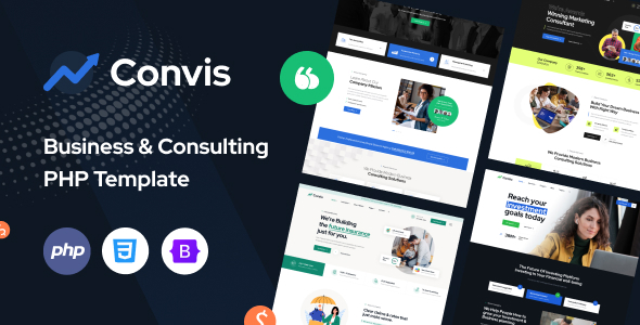 Convis - Consulting Business PHP Template