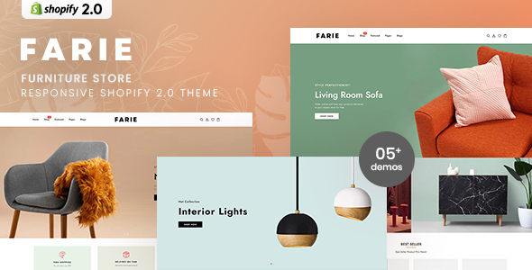 Farie - Furniture Store Responsive Shopify 2.0 Theme