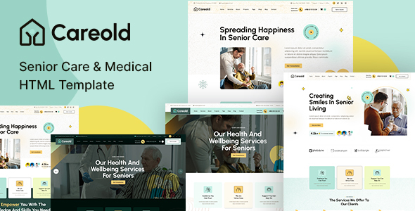 Careold – Senior Care & Medical Websites product preview