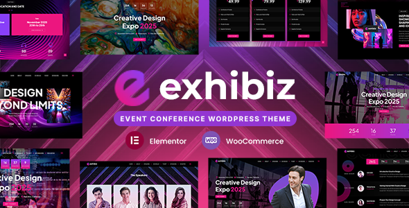 Exhibiz - Event, Conference and Meetup WordPress Theme