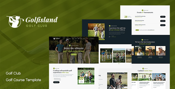 Preview image for Golfisland - Golf Club & Course Template