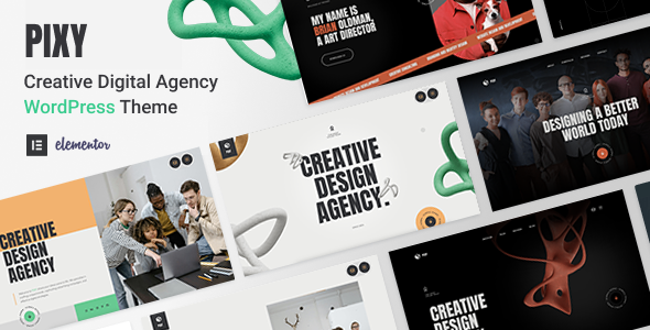 Pixy - Creative Agency WordPress Theme