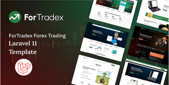 ForTradex - Forex Broker & Trading Laravel 11 Template