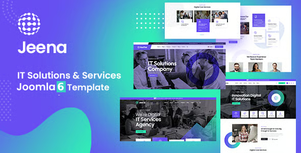 Jeena - Technology & IT Solutions Joomla 6 Template