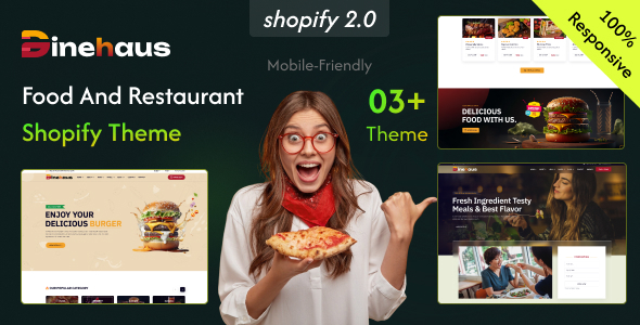 Dinehaus - Restaurant Shopify Themes OS 2.0