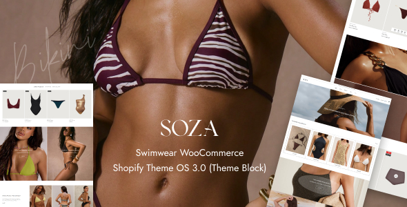 Soza - Swimwear & Underwear Shopify Theme with AI (Theme Block)