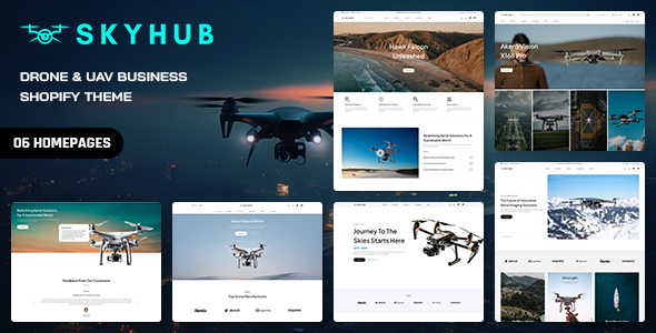 Skyhub - Drone & UAV Business Shopify Theme