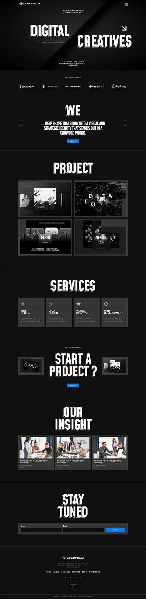 Renew - Creative Digital Agency Elementor Pro Template Kit
