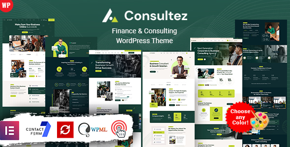 Consultez - Consulting Finance WordPress