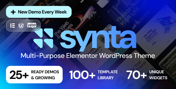 Synta - Multipurpose WordPress Theme