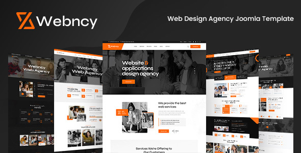 Webncy - Web Design Agency Joomla 6 Template