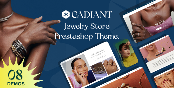 Cadiant  Elementor - Jewelry Prestashop Theme