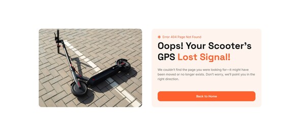 Skuter - Hoverboard & Scooter Rental Elementor Template Kit