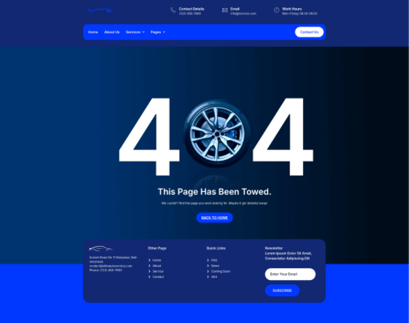Kilap - Car Wash & Detailing Service Elementor Template Kit