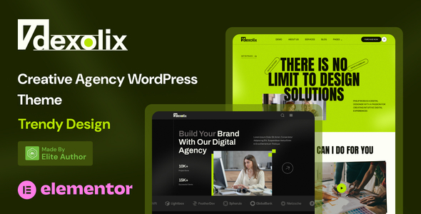 Dexolix – Digital Agency WordPress Theme