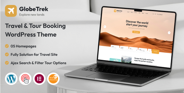 GlobeTrek - Travel & Tour Booking WordPress Theme