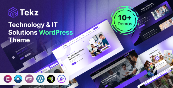 Tekz - Technology & IT Solutions WordPress Theme