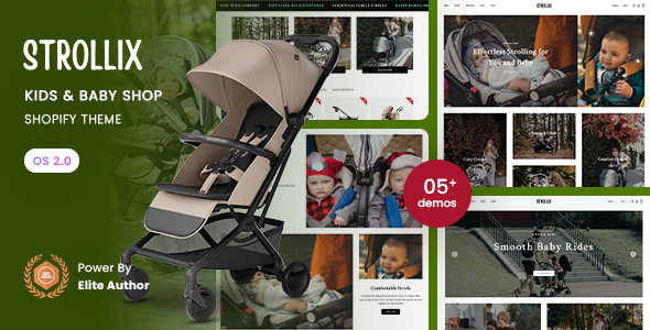 Strollix - Kids & Baby Shop Shopify 2.0 Theme