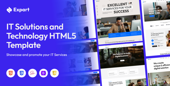 Expart - Technology & IT Solution HTML5 Template