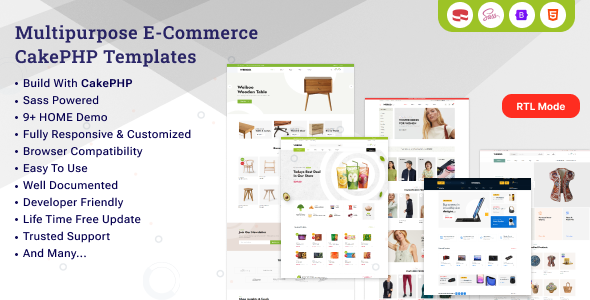Weiboon - eCommerce CakePHP Template