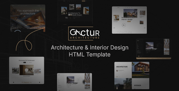 Gactur - Architecture & Interior Design HTML Template