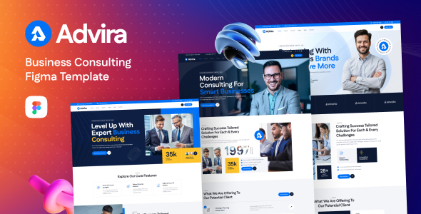 Advira – Business Consulting Figma Template