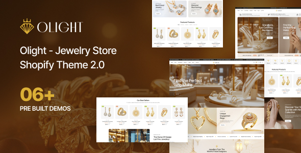 Olight - Jewelry Store Shopify Theme OS 2.0