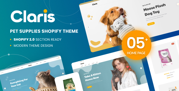 Ap Claris - Pet Supplies Shopify Theme