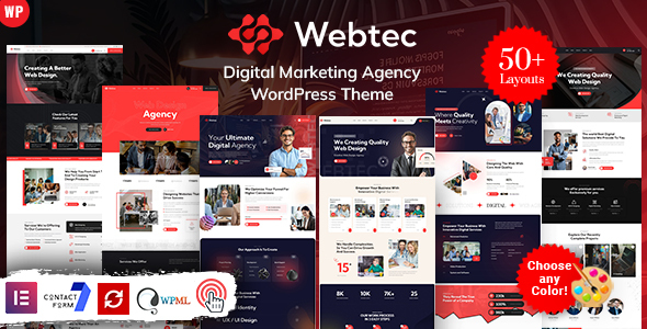 Webtec - Digital Agency WordPress