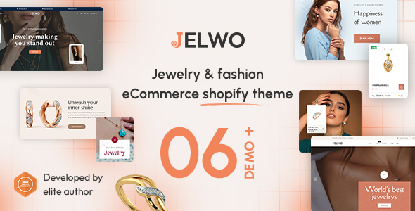 Jelwo - The Jewelry & Fashion eCommerce Shopify Theme