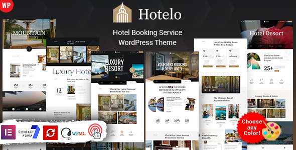 Hotelo - Hotel Booking WordPress