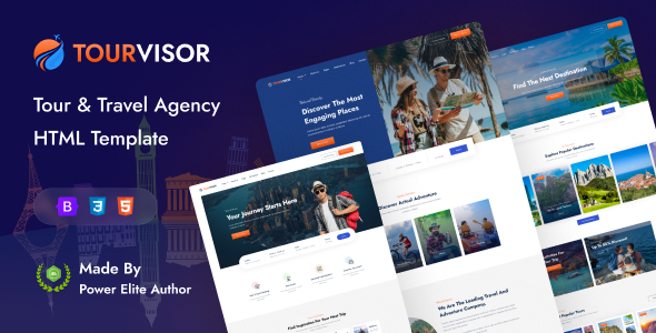 Tourvisor - Tour & Travels Agency Template