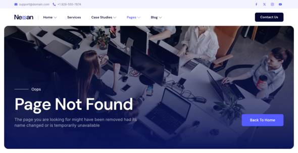 Nexan - IT Solutions & Services Company Elementor Template Kit