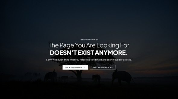Wildsnap - Wildlife Photography Services Elementor Template Kit