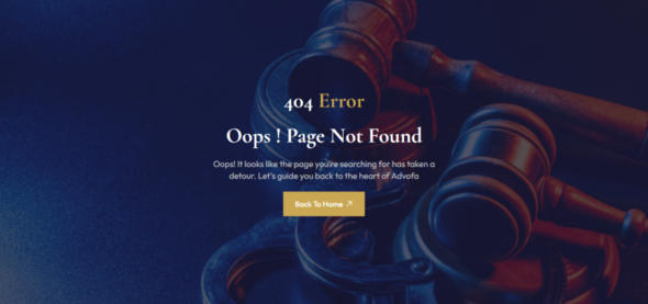 Advofa - Lawyer & Attorney Service Elementor Template Kit