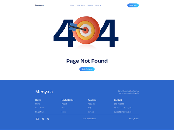 Menyala - Digital Marketing Agency Elementor Template Kit
