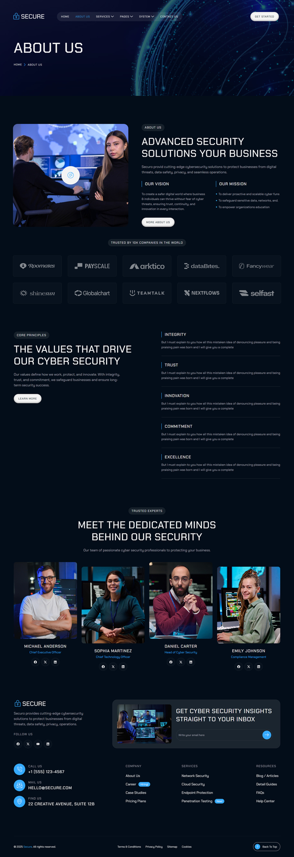 Secure – Cyber Security Elementor Template Kit