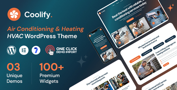 Coolify - HVAC WordPress Theme