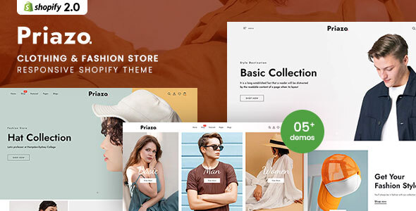 Priazo - Clothing & Fashion Responsive Shopify Theme