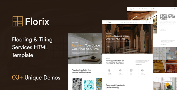 Florix | Flooring & Tiling Services HTML Template