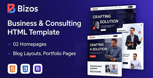 Bizos - Creative Agency HTML Template