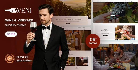 Weni - Wine & Vineyard Responsive Shopify 2.0 Theme