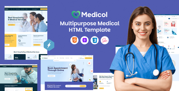 Medicol - Health & Medical Pharmacy HTML Template Mutlipurpose