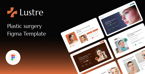 Lustre- Plastic Surgery Figma Template