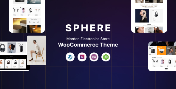 Sphere – Electronics Store WooCommerce Theme with AI