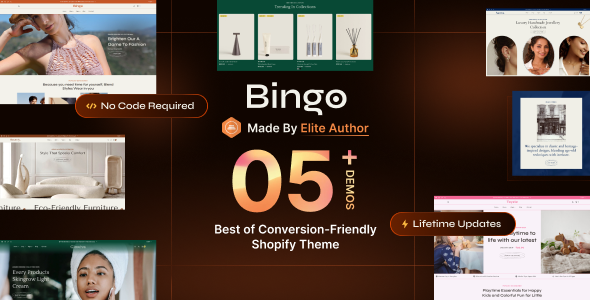 Bingo - Next-Gen High-Converting Shopify Theme listing image
