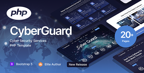 CyberGuard - Cyber Security Services PHP Website Template